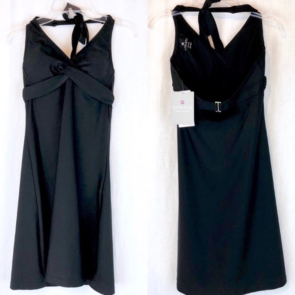 ATHLETA Tara Halter Swim Dress- NWT - Picture 2 of 8